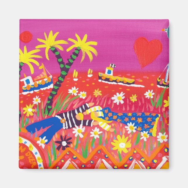 Fridge Art: Cornish Sweethearts Magnet (Front)