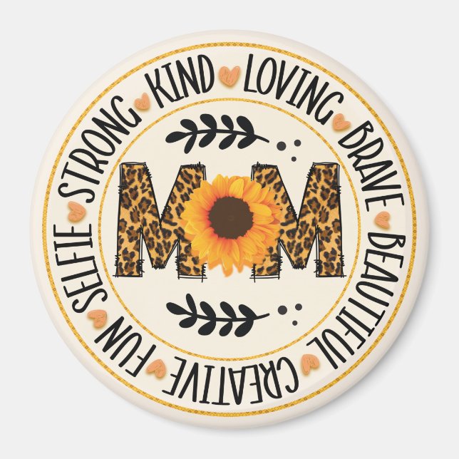 Fridge Decor for Mom Magnet (Front)