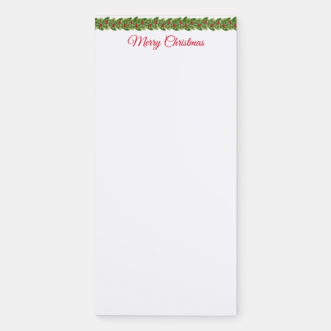 Fridge Holiday Notepad (Front)