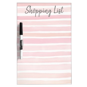 Fridge Magnetic Dry Erase Shopping List Board by Pip_Gerard at Zazzle