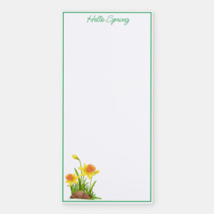 Fridge Magnetic Note Pad