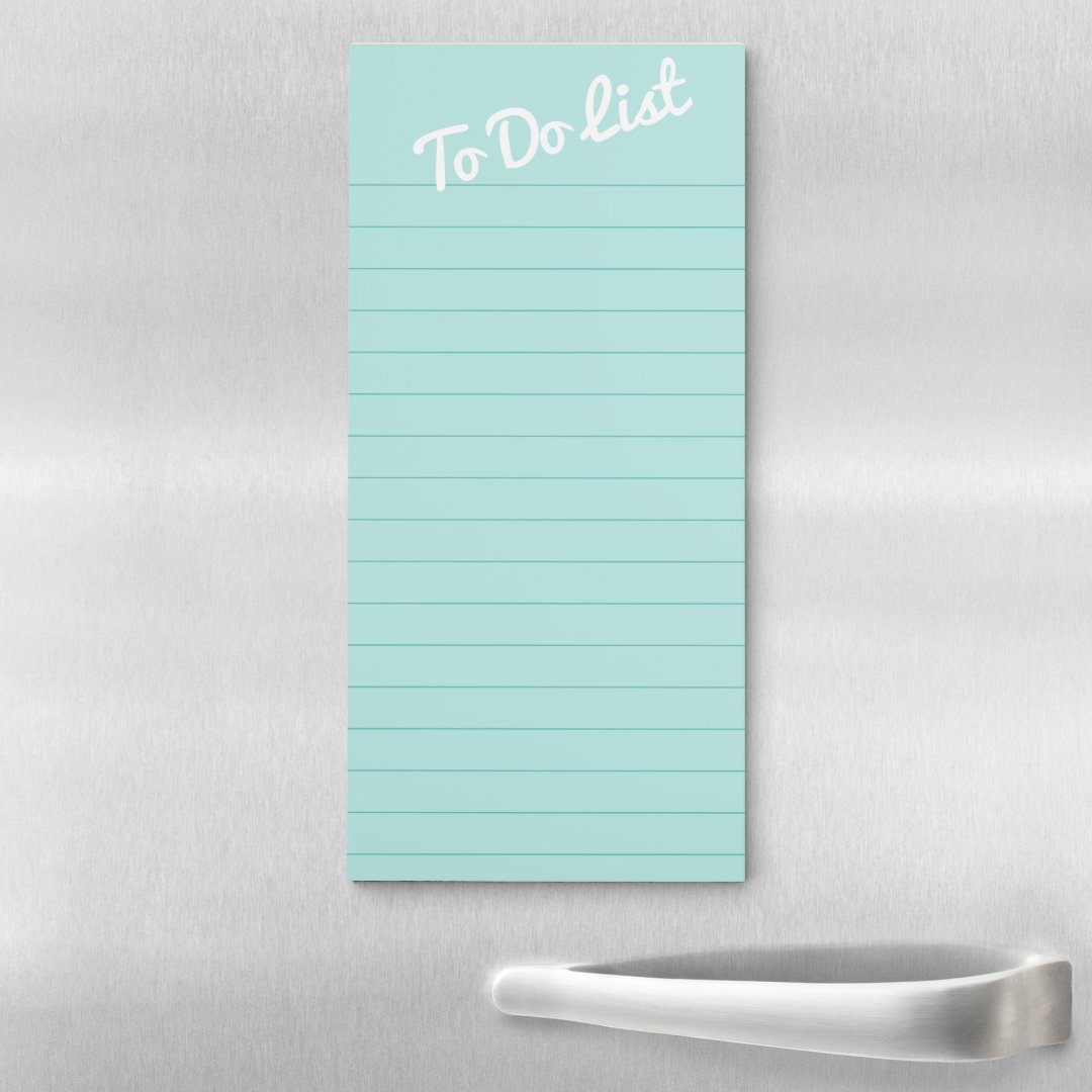 Fridge Magnetic Note Pad | Zazzle