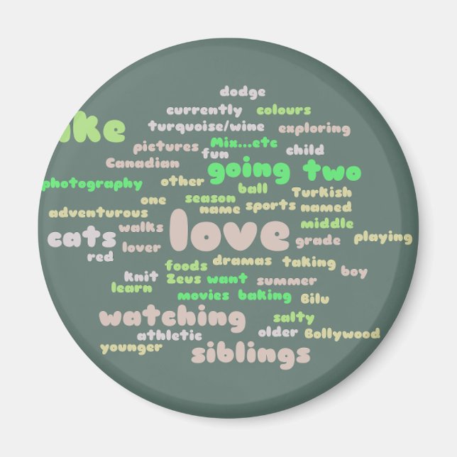 Fridge Magnets (Front)