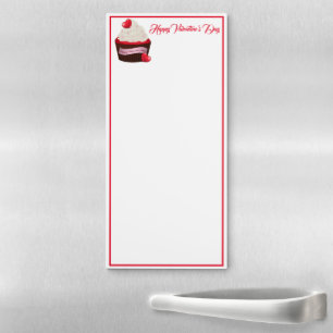 Fridge Note Pad-Valentines Magnetic Notepad