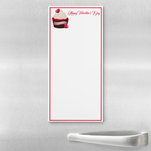Fridge Note Pad-Valentines Magnetic Notepad (In Situ)