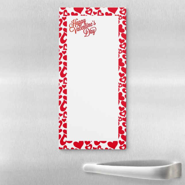 Fridge Note Pad-Valentines Magnetic Notepad (In Situ)