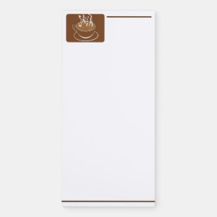 Fridge Notepad-Coffee Magnetic Notepad