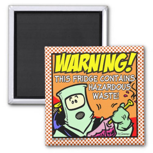 Fridge Warning Magnet