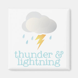 Fridge Weather - THUNDER Magnet