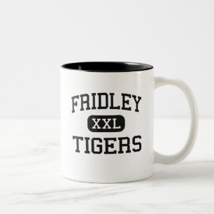 Fridley - Tigers - High School - Fridley Minnesota Two-Tone Coffee Mug