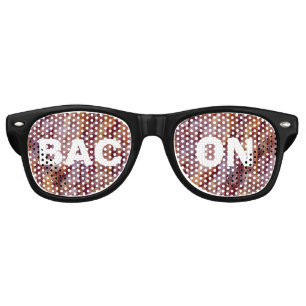 Fried bacon retro sunglasses