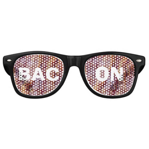 Fried bacon retro sunglasses