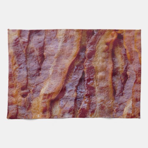 Fried bacon towel
