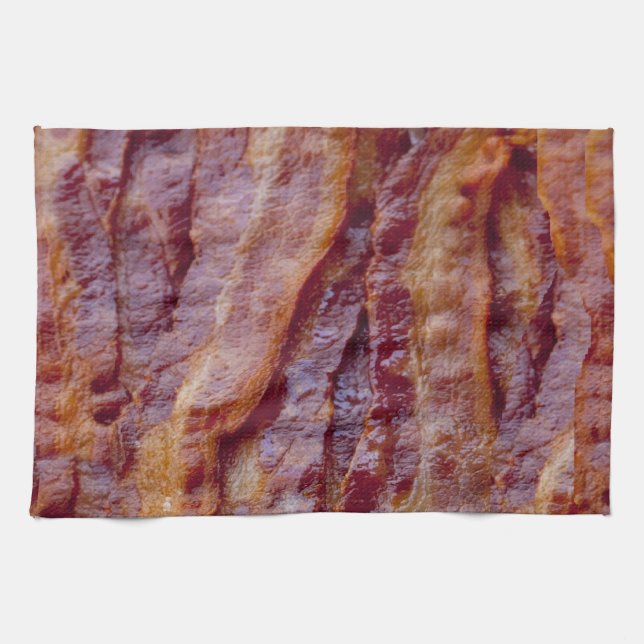 Fried bacon towel (Horizontal)