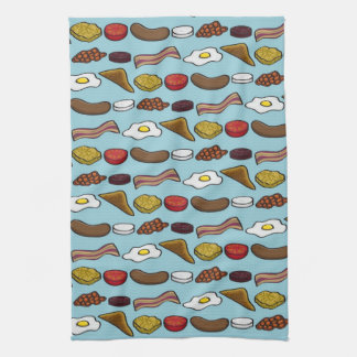 Fried Breakfast Kitchen Towel
