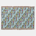 Fried Breakfast Throw Blanket