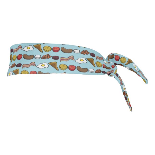 Fried Breakfast Tie Headband (Rotate 90)