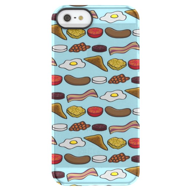 Fried Breakfast Uncommon iPhone Case (Back)