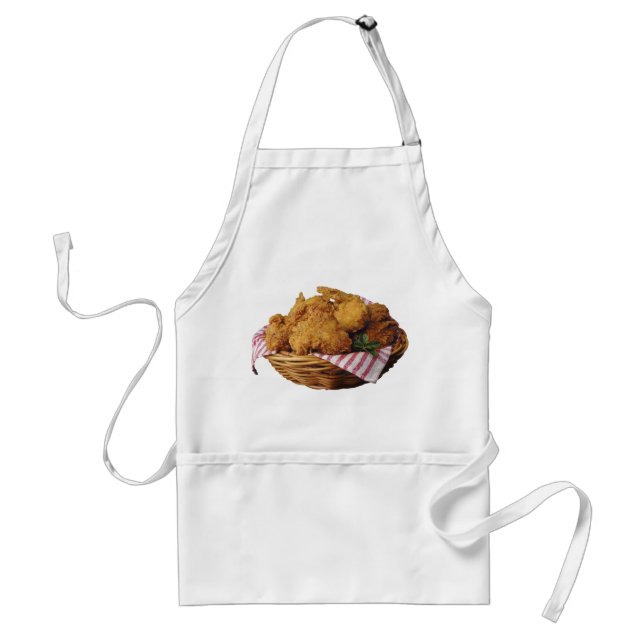 Fried Chicken Adult Apron (Front)