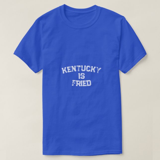Fried Chicken and Fried Football Teams T-Shirt (Design Front)