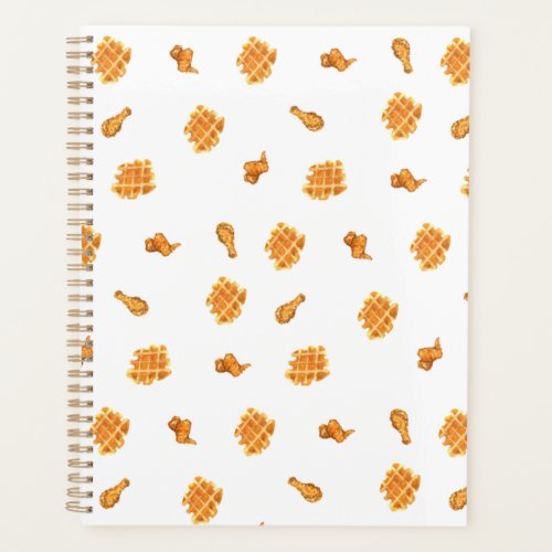 Fried Chicken and Waffles Pattern Planner