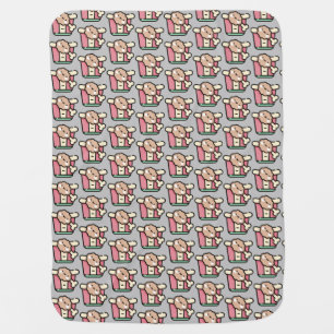 fried chicken baby blanket