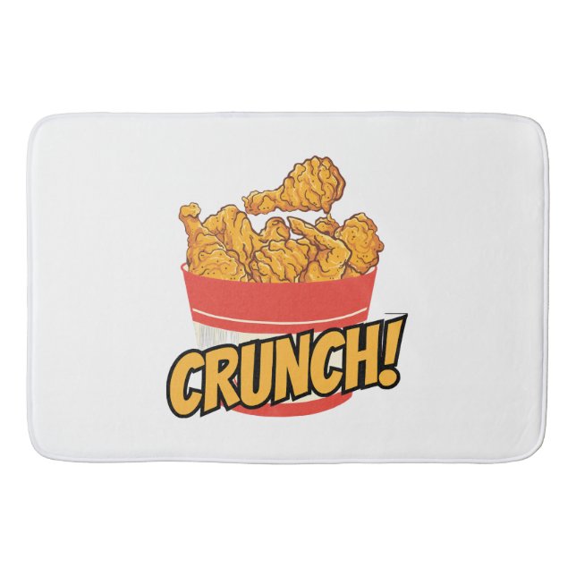 Fried-chicken Bath Mat (Front)