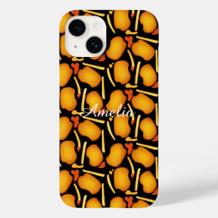 Fried Chicken Bites And Potato Fries Case-Mate iPhone 14 Case