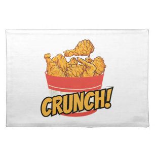 Fried-chicken Cloth Placemat