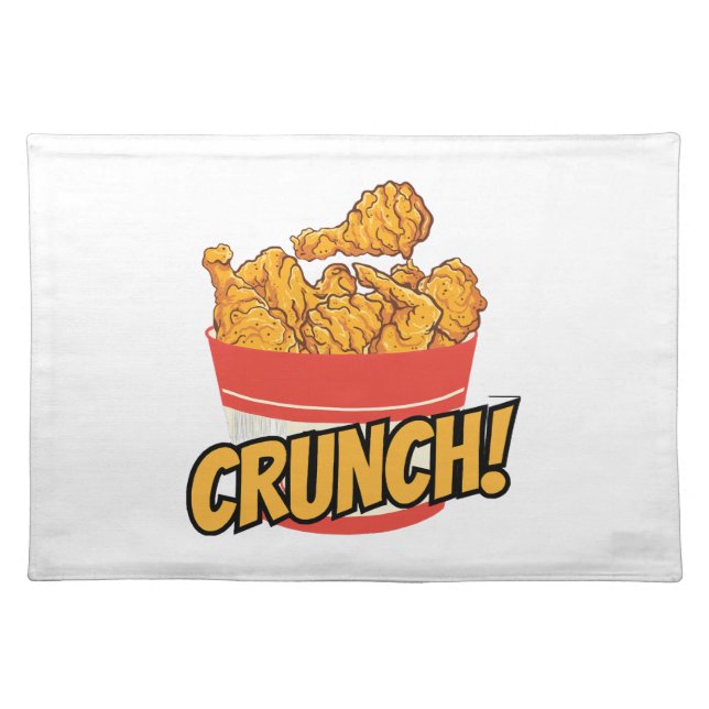 Fried-chicken Cloth Placemat (Front)