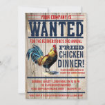 Fried Chicken Dinner Party Invitations at Zazzle