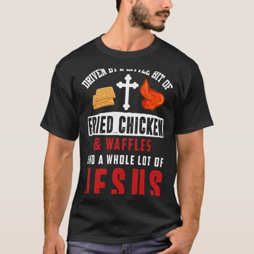 Fried Chicken Jesus Shirt Religious Fried Chicken 