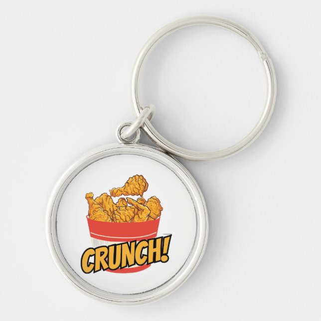 Fried-chicken Keychain (Front)