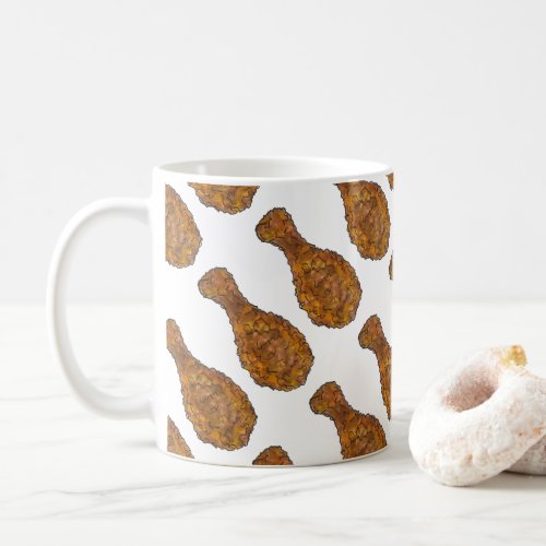 Fried Chicken Leg Drumstick Soul Food Foodie Mug