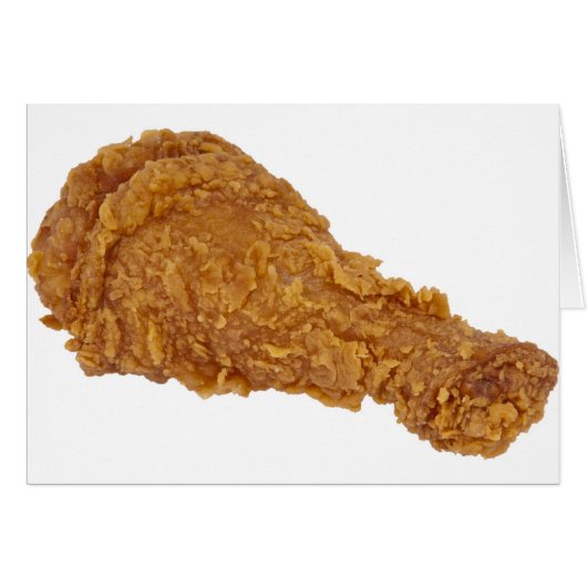 FRIED CHICKEN LEG FUN CARDS (Front Horizontal)