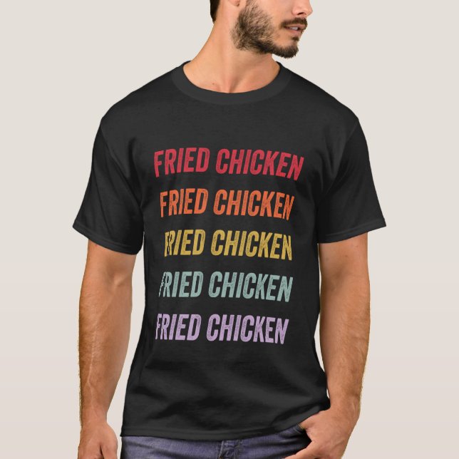 Fried Chicken Long Sleeve T-Shirt (Front)