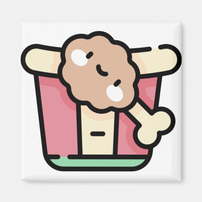 fried chicken magnet (Front)