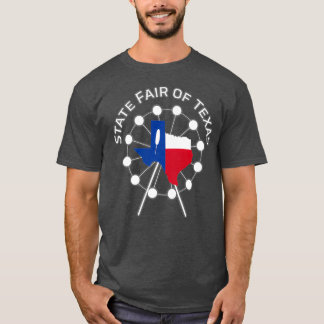 Fried Corndog State Fair of Texas Ferris Wheel T-Shirt