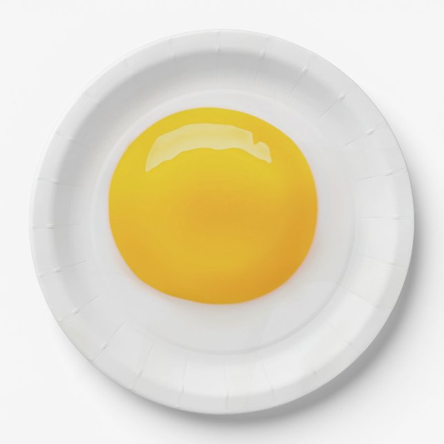 FRIED EGG 2   PAPER PLATES (Front)