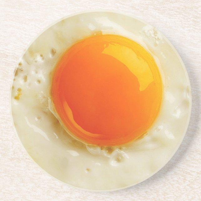 FRIED EGG 3  COASTER (Front)