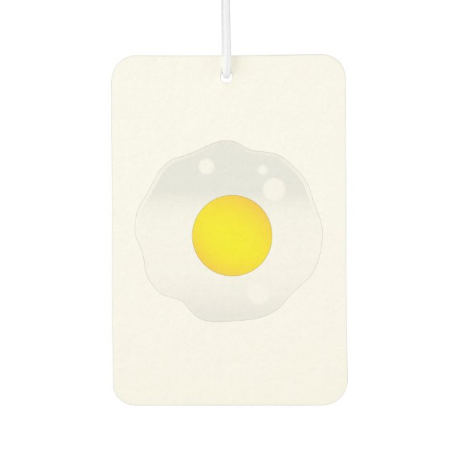 Fried Egg Air Freshener (Front)