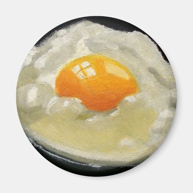 FRIED EGG ARTWORK MAGNET (Front)