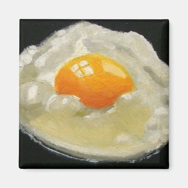 FRIED EGG ARTWORK MAGNET (Front)