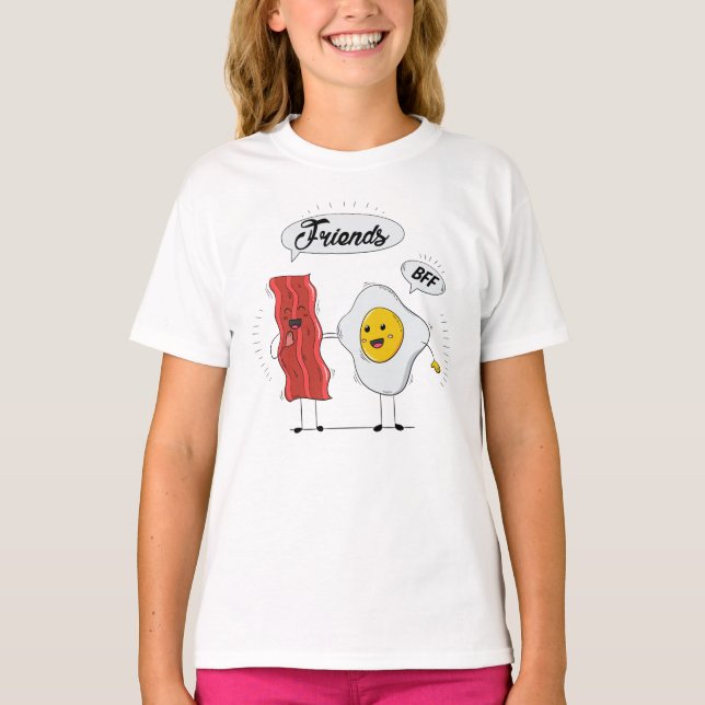 Fried Egg Best Friend T-Shirt (Front)