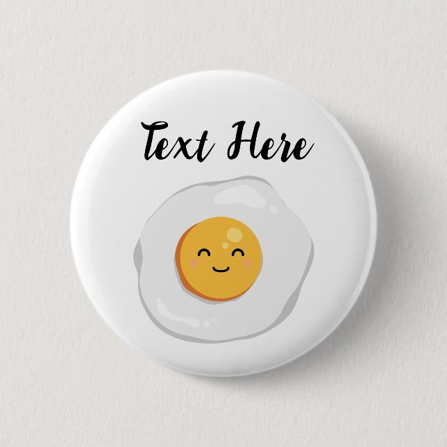 Fried Egg Button (Front)