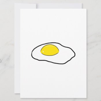 Fried Egg Cartoon Drawing Poached Eggs Sunny Side by FoodGallery at Zazzle