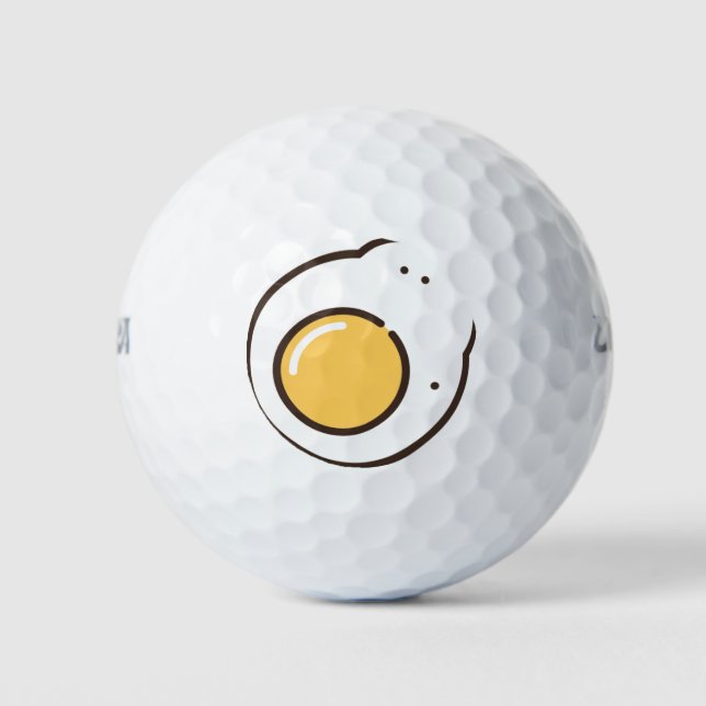 fried-egg golf balls (Front)