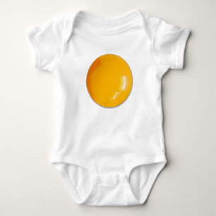 Fried Egg Halloween Costume Baby Bodysuit