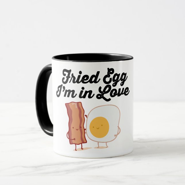 FRIED EGG I'M IN LOVE MUG (Front Left)
