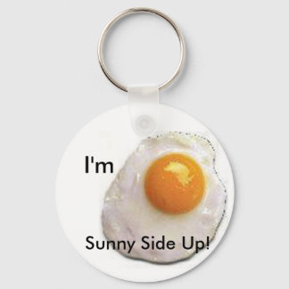 Fried Egg Keychain